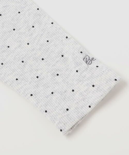 BeBe / べべ Tシャツ | シャツコールビスチェ+ドット長袖Tシャツセット(90~100cm) | 詳細7