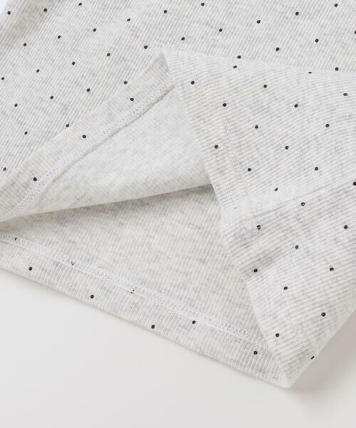 BeBe / べべ Tシャツ | シャツコールビスチェ+ドット長袖Tシャツセット(90~100cm) | 詳細9