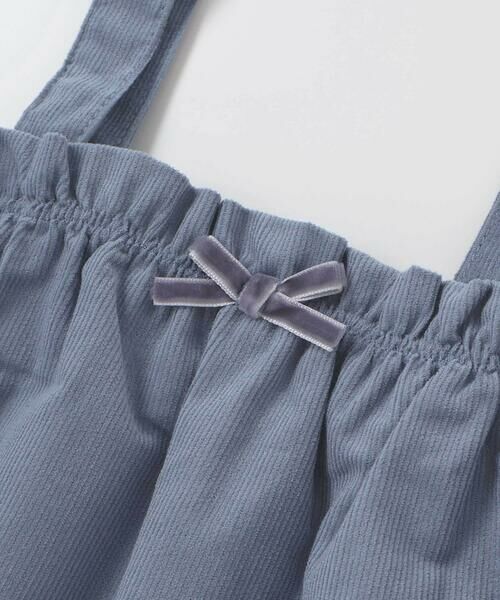 BeBe / べべ Tシャツ | シャツコールビスチェ+ドット長袖Tシャツセット(90~100cm) | 詳細12