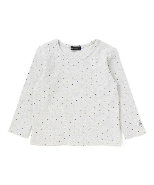 BeBe / べべ Tシャツ | シャツコールビスチェ+ドット長袖Tシャツセット(90~100cm) | 詳細2
