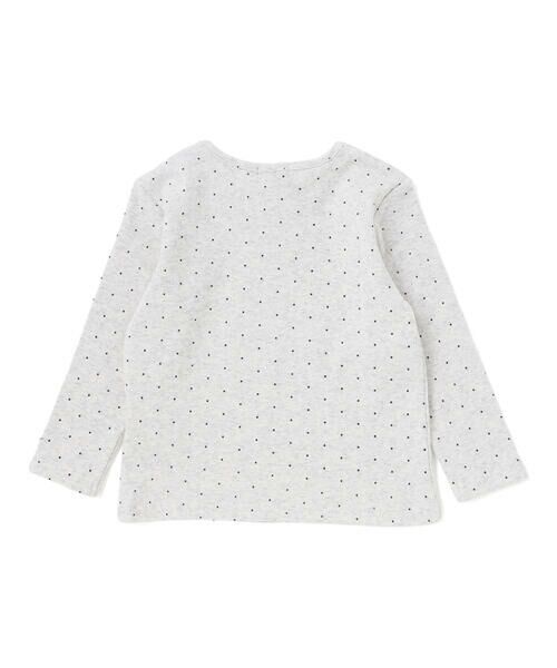 BeBe / べべ Tシャツ | シャツコールビスチェ+ドット長袖Tシャツセット(90~100cm) | 詳細3