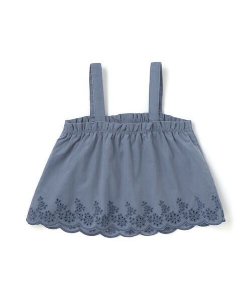 BeBe / べべ Tシャツ | シャツコールビスチェ+ドット長袖Tシャツセット(90~100cm) | 詳細4