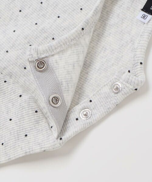 BeBe / べべ Tシャツ | シャツコールビスチェ+ドット長袖Tシャツセット(90~100cm) | 詳細6