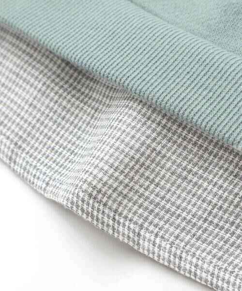 BeBe / べべ スウェット | ロゴ刺しゅう裏起毛レイヤード風トレーナー(80~100cm) | 詳細10