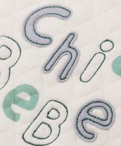 BeBe / べべ スウェット | 接結キルトMIXロゴトレーナー(80~100cm) | 詳細9