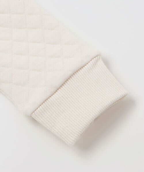 BeBe / べべ スウェット | 接結キルトMIXロゴトレーナー(80~100cm) | 詳細10