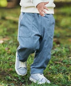 BeBe / べべ その他パンツ | ニットコールポケットロングパンツ(80~100cm)