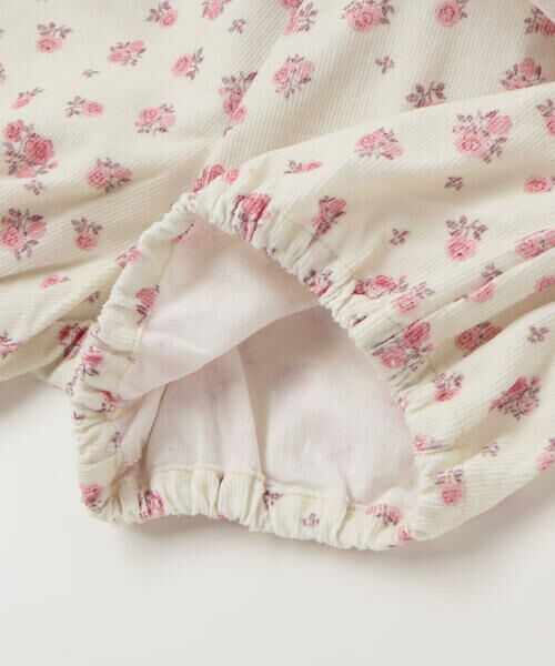BeBe / べべ ショート・ハーフ・半端丈パンツ | 【お揃い】小花柄シャツコールペプラムカボチャパンツ(80~100cm) | 詳細8