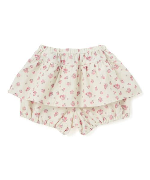 BeBe / べべ ショート・ハーフ・半端丈パンツ | 【お揃い】小花柄シャツコールペプラムカボチャパンツ(80~100cm) | 詳細5