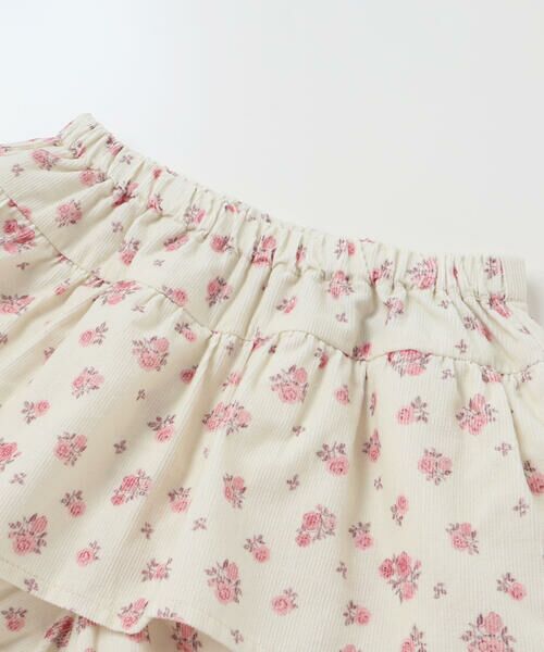 BeBe / べべ ショート・ハーフ・半端丈パンツ | 【お揃い】小花柄シャツコールペプラムカボチャパンツ(80~100cm) | 詳細6