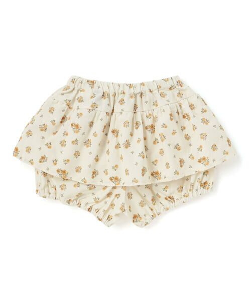 BeBe / べべ ショート・ハーフ・半端丈パンツ | 【お揃い】小花柄シャツコールペプラムカボチャパンツ(80~100cm) | 詳細13