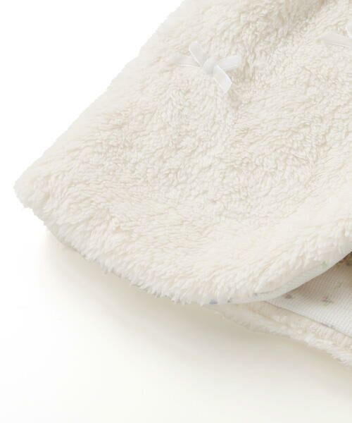 BeBe / べべ ベスト | リボンモチーフボアベスト(90~100cm) | 詳細8