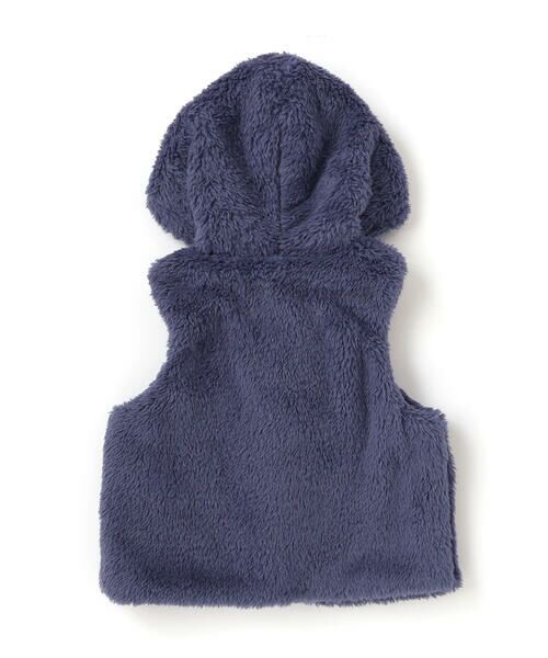 BeBe / べべ ベスト | トグルボタンフード付きボアベスト(90~100cm) | 詳細4