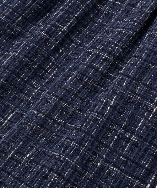 BeBe / べべ ミニ丈・ひざ丈ワンピース | 【お揃い】エタンセルラメツイードドッキングワンピース(90~160cm) | 詳細15