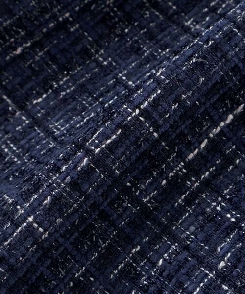 BeBe / べべ ミニ丈・ひざ丈ワンピース | 【お揃い】エタンセルラメツイードドッキングワンピース(90~160cm) | 詳細17