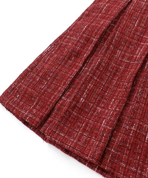 BeBe / べべ ミニ丈・ひざ丈ワンピース | 【お揃い】エタンセルラメツイードプリーツジャンパースカート(100~150cm) | 詳細6