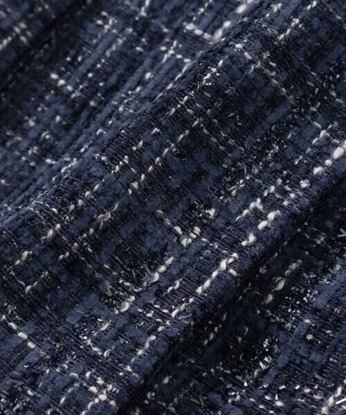 BeBe / べべ ミニ丈・ひざ丈ワンピース | 【お揃い】エタンセルラメツイードプリーツジャンパースカート(100~150cm) | 詳細17