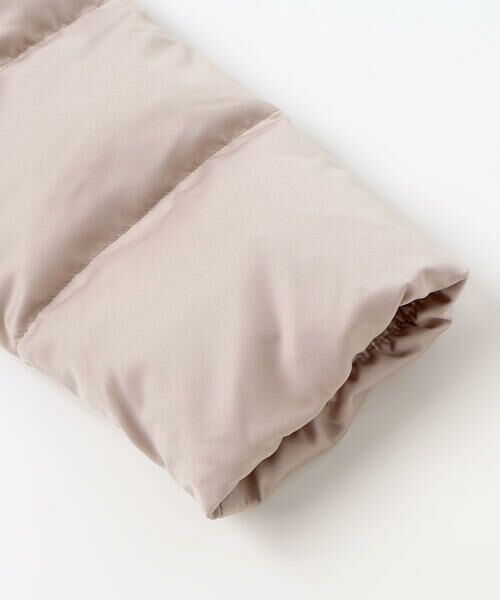 BeBe / べべ ダウンジャケット・ベスト | 【撥水加工】タフタウエストギャザーファーフード中綿コート(100~160cm) | 詳細10