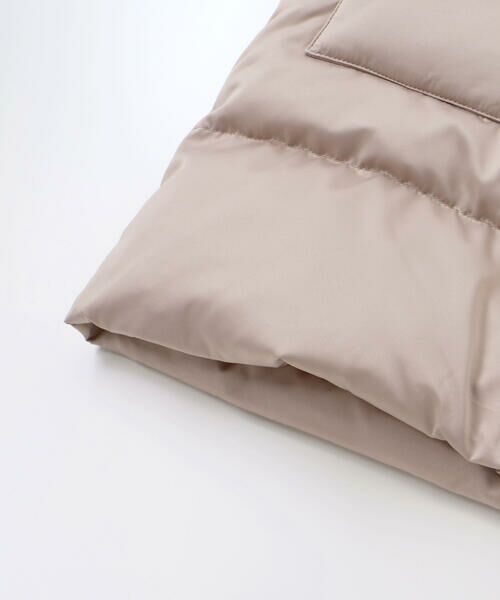 BeBe / べべ ダウンジャケット・ベスト | 【撥水加工】タフタウエストギャザーファーフード中綿コート(100~160cm) | 詳細14