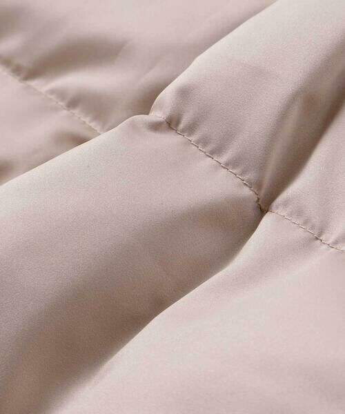 BeBe / べべ ダウンジャケット・ベスト | 【撥水加工】タフタウエストギャザーファーフード中綿コート(100~160cm) | 詳細17