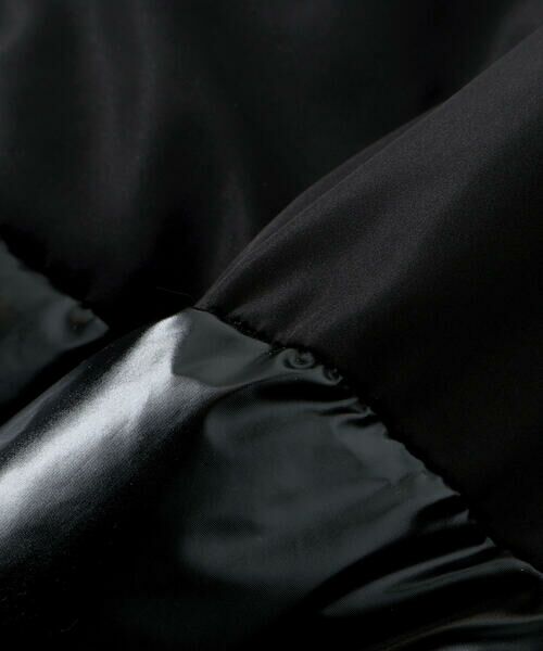 BeBe / べべ ミリタリージャケット・コート | 【撥水加工】タフタ切り替えロゴプリントフード中綿コート(100~160cm) | 詳細16