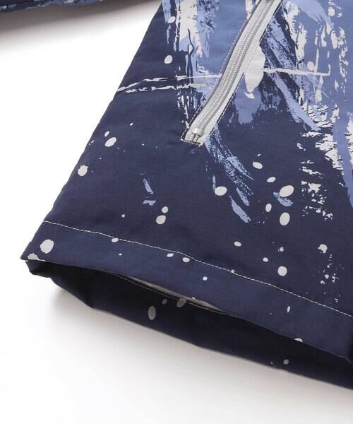 BeBe / べべ ミリタリージャケット・コート | 【撥水加工】アイスバーグプリントフード中綿コート(90~150cm) | 詳細14