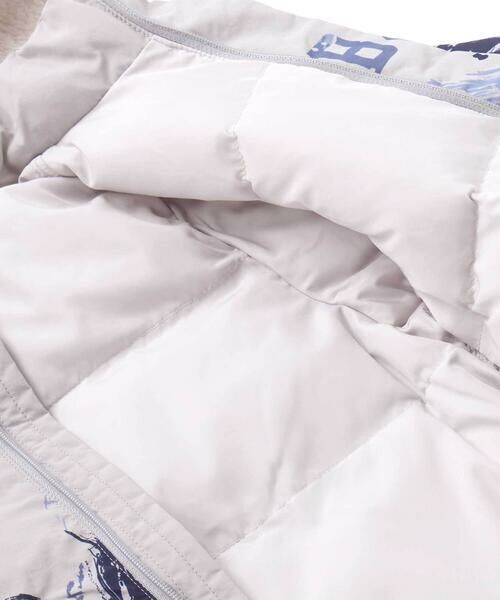 BeBe / べべ ミリタリージャケット・コート | 【撥水加工】アイスバーグプリントフード中綿コート(90~150cm) | 詳細16