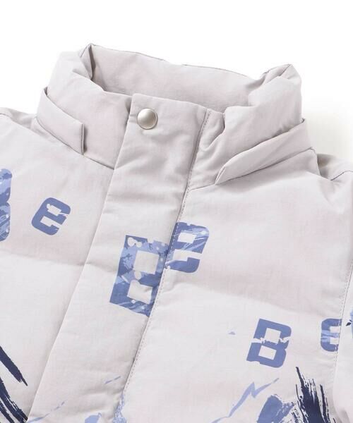 BeBe / べべ ミリタリージャケット・コート | 【撥水加工】アイスバーグプリントフード中綿コート(90~150cm) | 詳細8