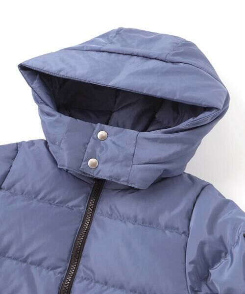 BeBe / べべ ダウンジャケット・ベスト | 【撥水加工】タフタフラップポケットフードダウンコート(95~150cm) | 詳細8