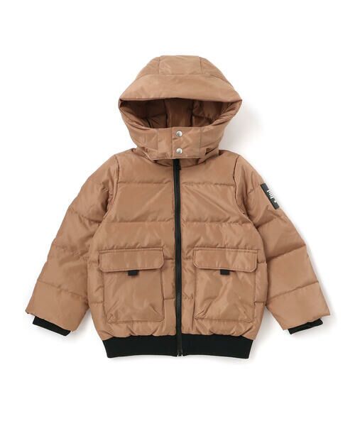 BeBe / べべ ダウンジャケット・ベスト | 【撥水加工】タフタフラップポケットフードダウンコート(95~150cm) | 詳細20