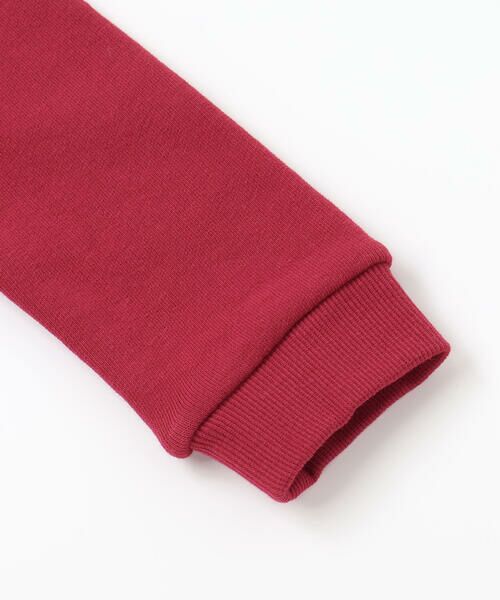 BeBe / べべ スウェット | マシュマロウラケラウンドカラーグリッターロゴトレーナー(90~150cm) | 詳細9