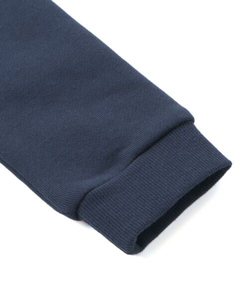 BeBe / べべ スウェット | 裏起毛フラワー刺しゅう切り替えフリルトレーナー(90~150cm) | 詳細6