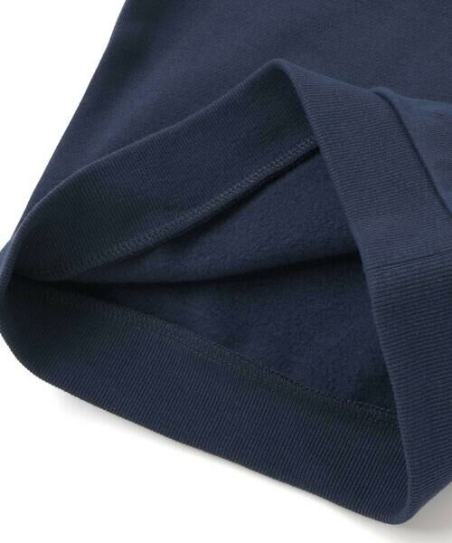 BeBe / べべ スウェット | 裏起毛フラワー刺しゅう切り替えフリルトレーナー(90~150cm) | 詳細7