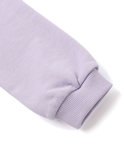 BeBe / べべ スウェット | ラメフリルリボンモチーフトレーナー(90~160cm) | 詳細12