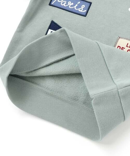 BeBe / べべ スウェット | 裏起毛ペナントワッペントレーナー(90~150cm) | 詳細16