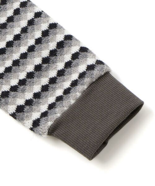 BeBe / べべ ニット・セーター | ダイヤMIXボーダーカットニットプルオーバー(90~150cm) | 詳細13