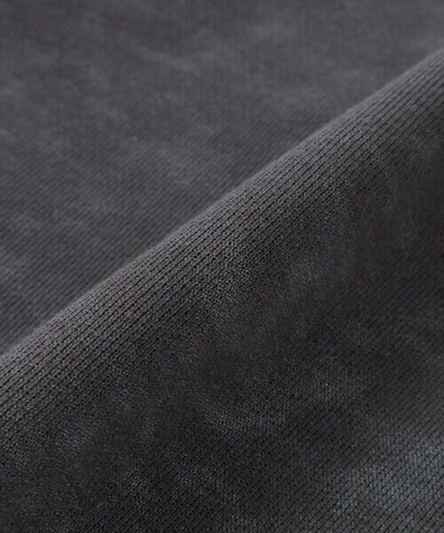 BeBe / べべ スウェット | ムラ染めサイドスナップロゴパッチトレーナー(90~160cm) | 詳細15