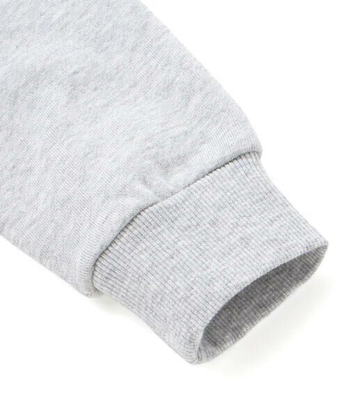 BeBe / べべ スウェット | 裏起毛チェック切り替えハーフジップトレーナー(90~150cm) | 詳細15