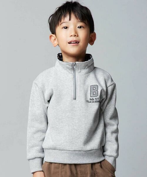 BeBe/ׂ Nу`FbN؂ւn[tWbvg[i[(90~150cm) O[ 150cm