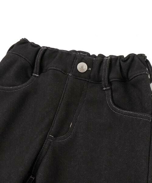 BeBe / べべ デニムパンツ | デニムムートン裏ファーストレートロングパンツ(80~160cm) | 詳細6