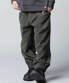 BeBe / べべ チノ・ワークパンツ | ニットコールルーズジョガーパンツ(90~150cm)