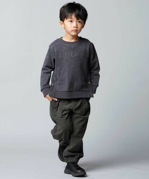 BeBe / べべ チノ・ワークパンツ | ニットコールルーズジョガーパンツ(90~150cm) | 詳細2