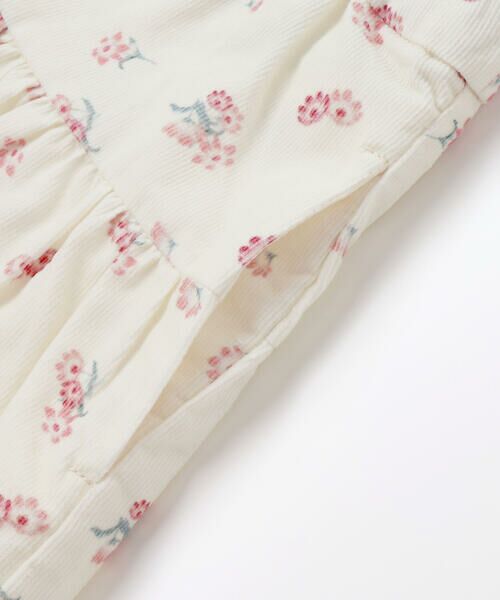 BeBe / べべ ショート・ハーフ・半端丈パンツ | 【お揃い】シャツコールGirlyフラワープリントキュロットパンツ(90~150cm) | 詳細11