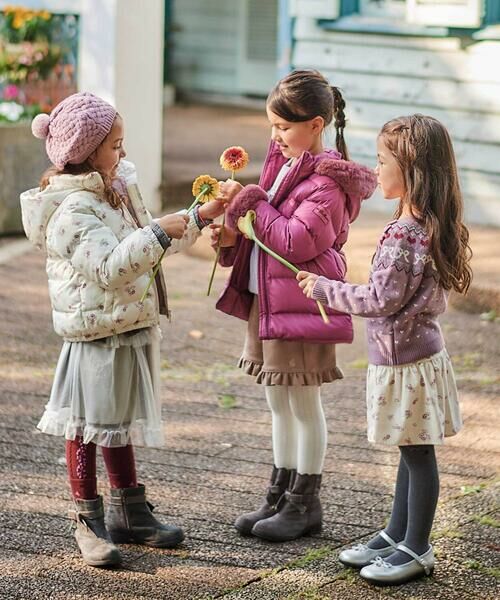 BeBe / べべ ショート・ハーフ・半端丈パンツ | 【お揃い】シャツコールGirlyフラワープリントキュロットパンツ(90~150cm) | 詳細6