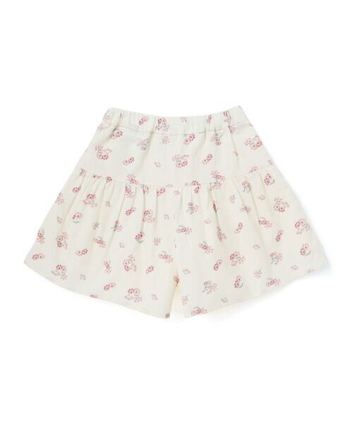 BeBe / べべ ショート・ハーフ・半端丈パンツ | 【お揃い】シャツコールGirlyフラワープリントキュロットパンツ(90~150cm) | 詳細8