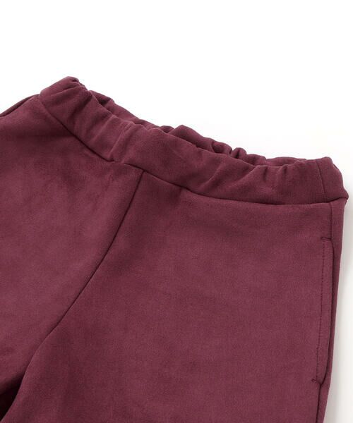 BeBe / べべ ショート・ハーフ・半端丈パンツ | スウェード調裾フリルショートパンツ(90~150cm) | 詳細10