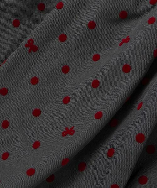 BeBe / べべ ミニ・ひざ丈スカート | フロッキープリントドットバルーンスカート(100~140cm) | 詳細10