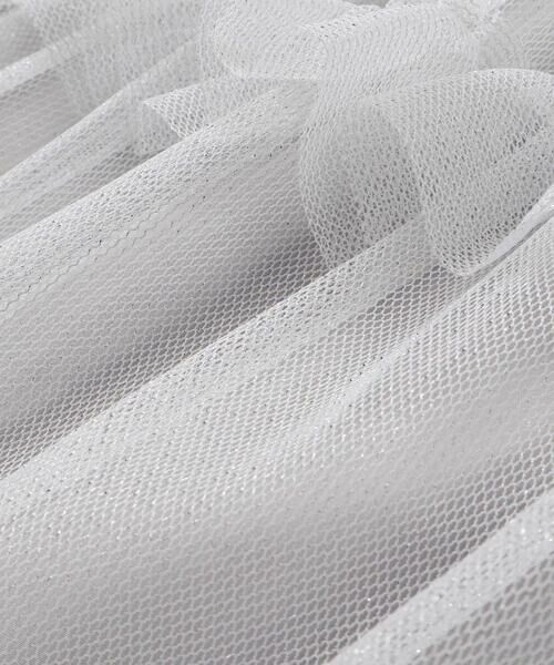 BeBe / べべ ミニ・ひざ丈スカート | ラメチュールフリルティアードスカート(100~150cm) | 詳細17