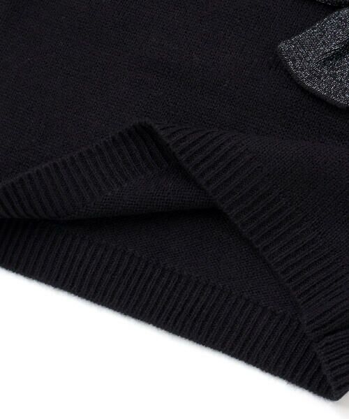 BeBe / べべ ニット・セーター | BIGリボンモチーフニットプルオーバー(100~150cm) | 詳細17