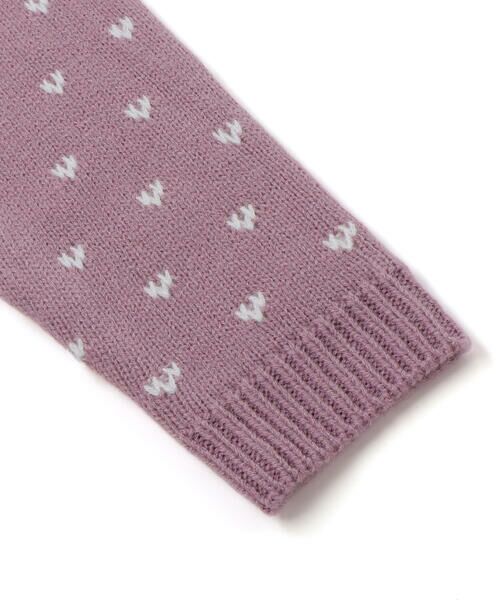 BeBe / べべ ニット・セーター | ノルディック求心柄ジャガードニットプルオーバー(90~150cm) | 詳細14